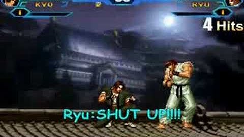 KOF Ryu vs. Kyo Epic vengence Battle