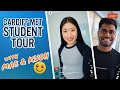 Uk university student tour  visit cardiff met with mae and kush  cardiff met international