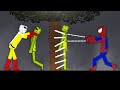 Spider-Man and Saitama vs Melon Playground in People Playground
