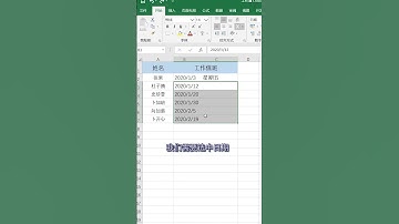 Excel设置日期星期同时显示 #shorts