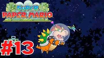 OUTER SPACE - Super Paper Mario Part 13