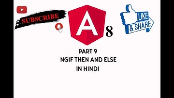 ngIf then Else angular 8 in Hindi