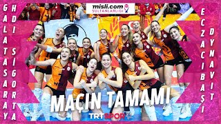 Galatasaray Hdi Sigorta 3 - 2 Eczacıbaşı Dynavit Maçın Tamamı 2021-22 Sultanlar Ligi