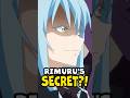 The REAL Reason Rimuru Started a Secret Society #shorts  #viralshorts  #animeshorts