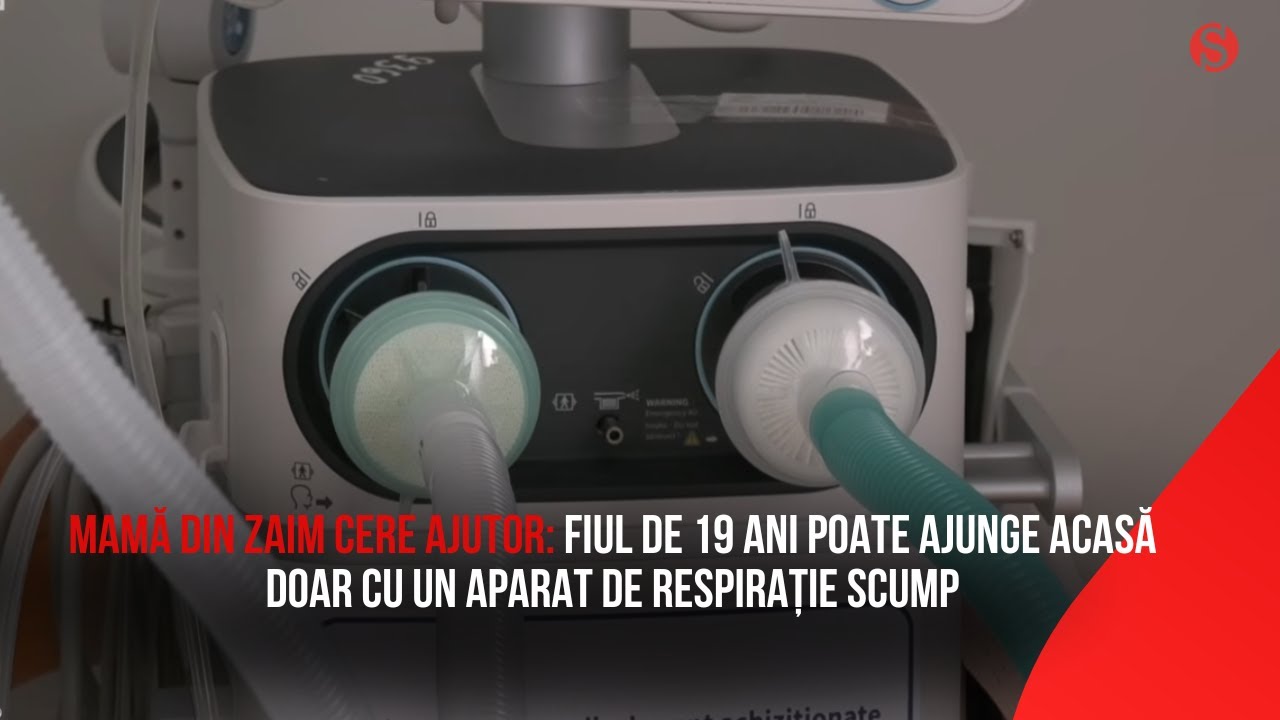 Mamă din Zaim cere ajutor: fiul de 19 ani poate ajunge acasă doar cu un aparat de respirație scump