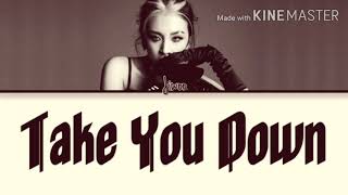 KARD JIWOO - TAKE YOU DOWN COVER/LYRICS VIDEO/ Resimi