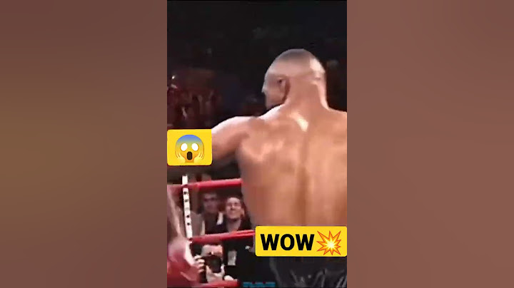BOXING.Mike Tyson vs. Evander Holyfield