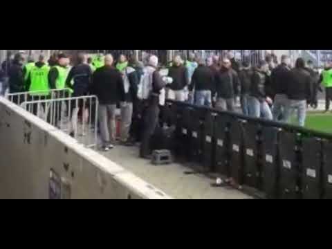 Versuchter Blocksturm nach Aufstieg 1.FC Magdeburg - FSV Zwickau #ultras #hooligans #fcm