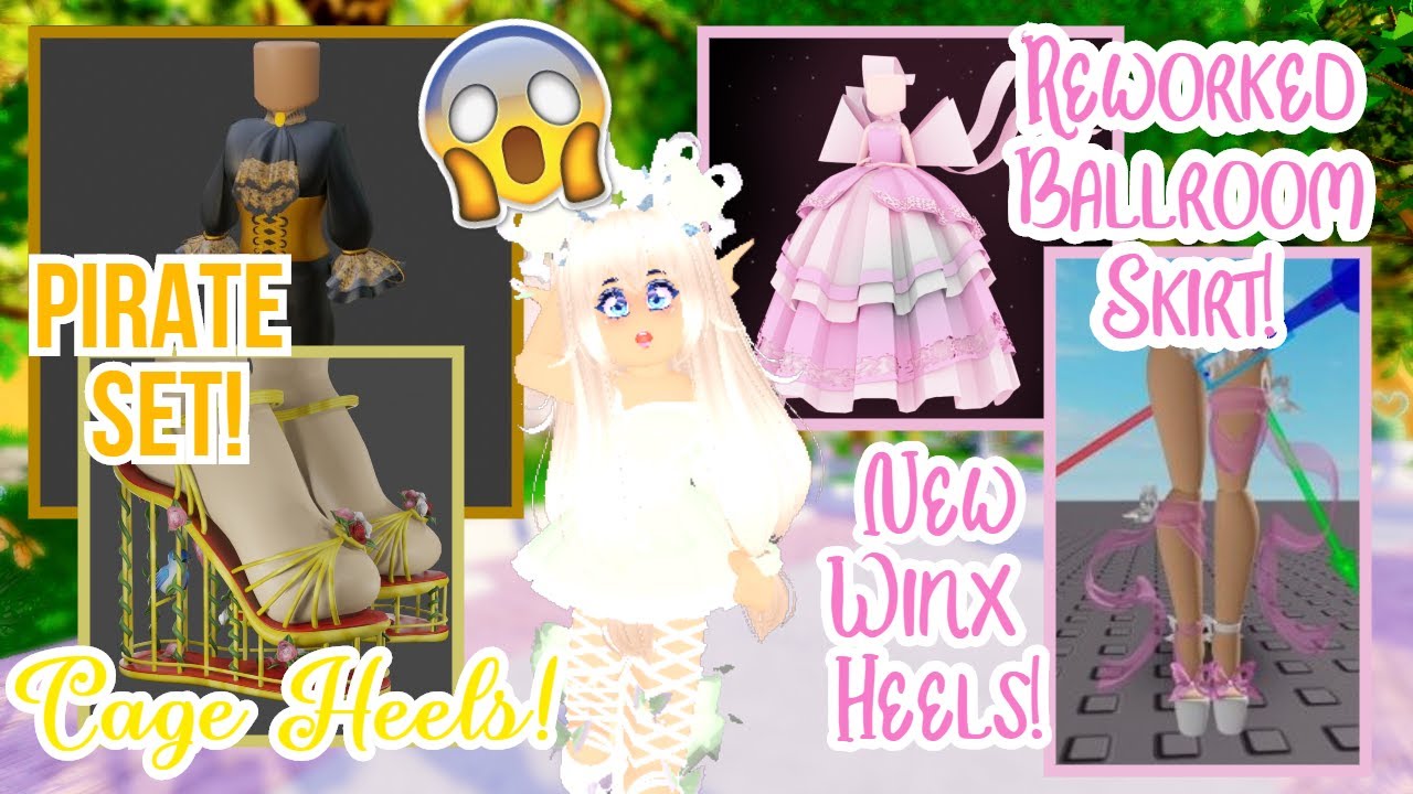 New Winx Heels Reworked Skirt More Tea Roblox Royale High Leaks Concepts Youtube - roblox winx royal high