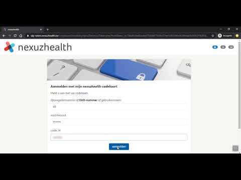 Demo Videoconsultatie via het mynexuzhealth patiëntenportaal