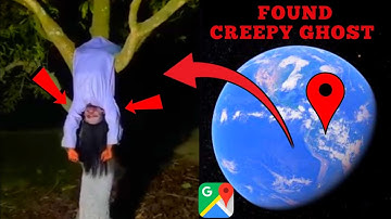 I Found CREEPY GHOST 👻 On Google Earth and Google Maps #googlemaps #googleearth 