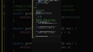 How to Create Your Own 2D Vector for Game Development - The Daily C++ #Shorts #13