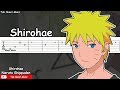 Naruto Shippuden OST - Shirohae / Guren Guitar Tutorial