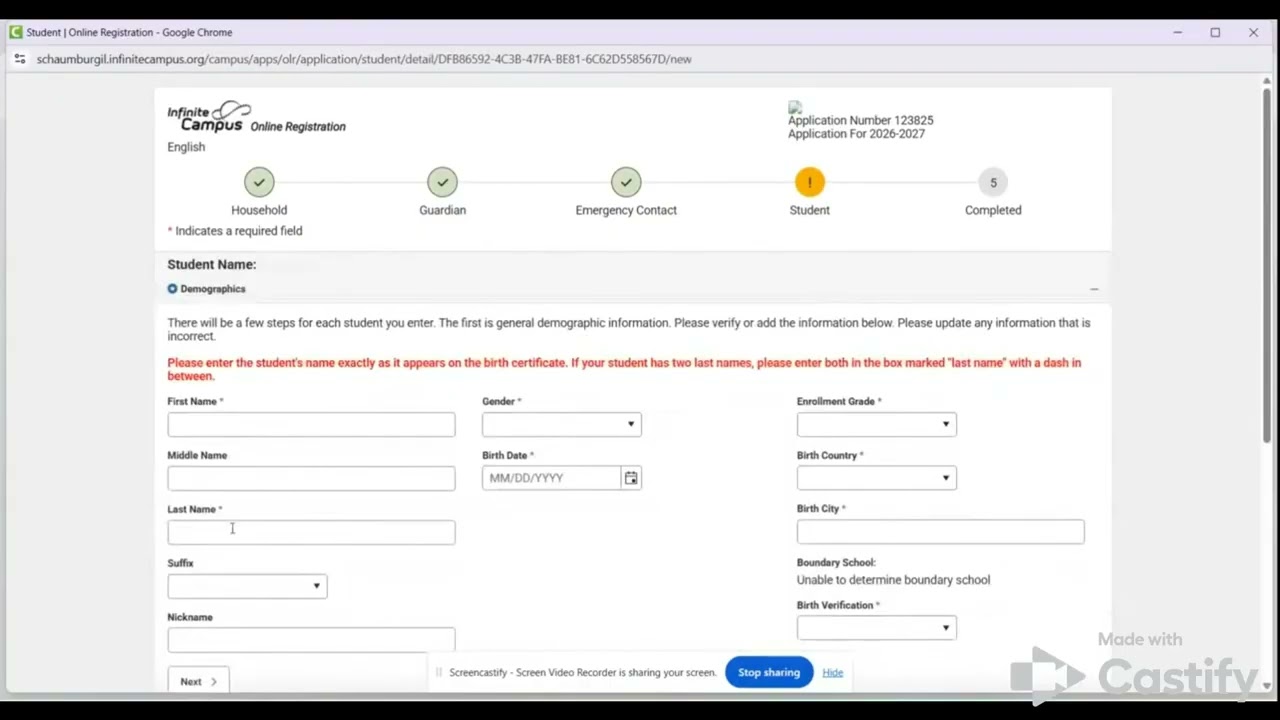 Japanese Online Registration Video