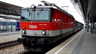 ÖBB 1144 206 - EC 151 EMONA (Wien - Ljubljana) - Wien Meidling