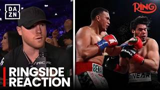Boxing Pros REACTS David Benavidez STOPS Zurdo Ramirez BY TKO!
