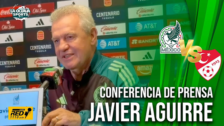 JAVIER AGUIRRE se MOLESTA por una PREGUNTA sobre los MEXICANOS en LOS ÁNGELES