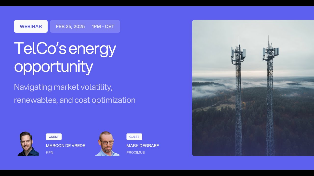 How Telcos manage energy costs, risks & renewables – Insights from ...