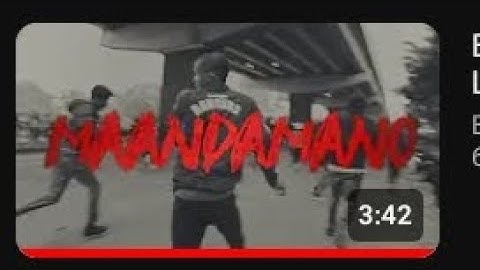 Bien ft Breeder  Lw- MAANDAMANO official Dance video #Bien #breeder