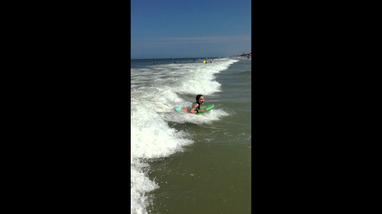 Boogie Boarding New Smyrna Beach Florida YouTube