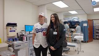 Will Smith surprises patients at UCLA Health orthopedic clinic