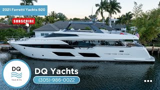 Ferretti Yachts 920 - 2021 92’ Walk-Through 