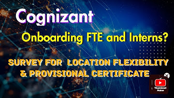 #cognizantinternship #cognizantgenc  Cognizant sending survey mails || asking location flexibility