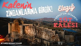 Kayaya Oyulmuş Zindana Girdik! #Harput #Süt #Kalesi | #Elazığ #Gezilecek #Yerler