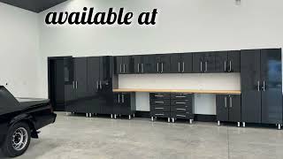 Ultimate Garage Storage | Black Ulti-MATE Cabinets