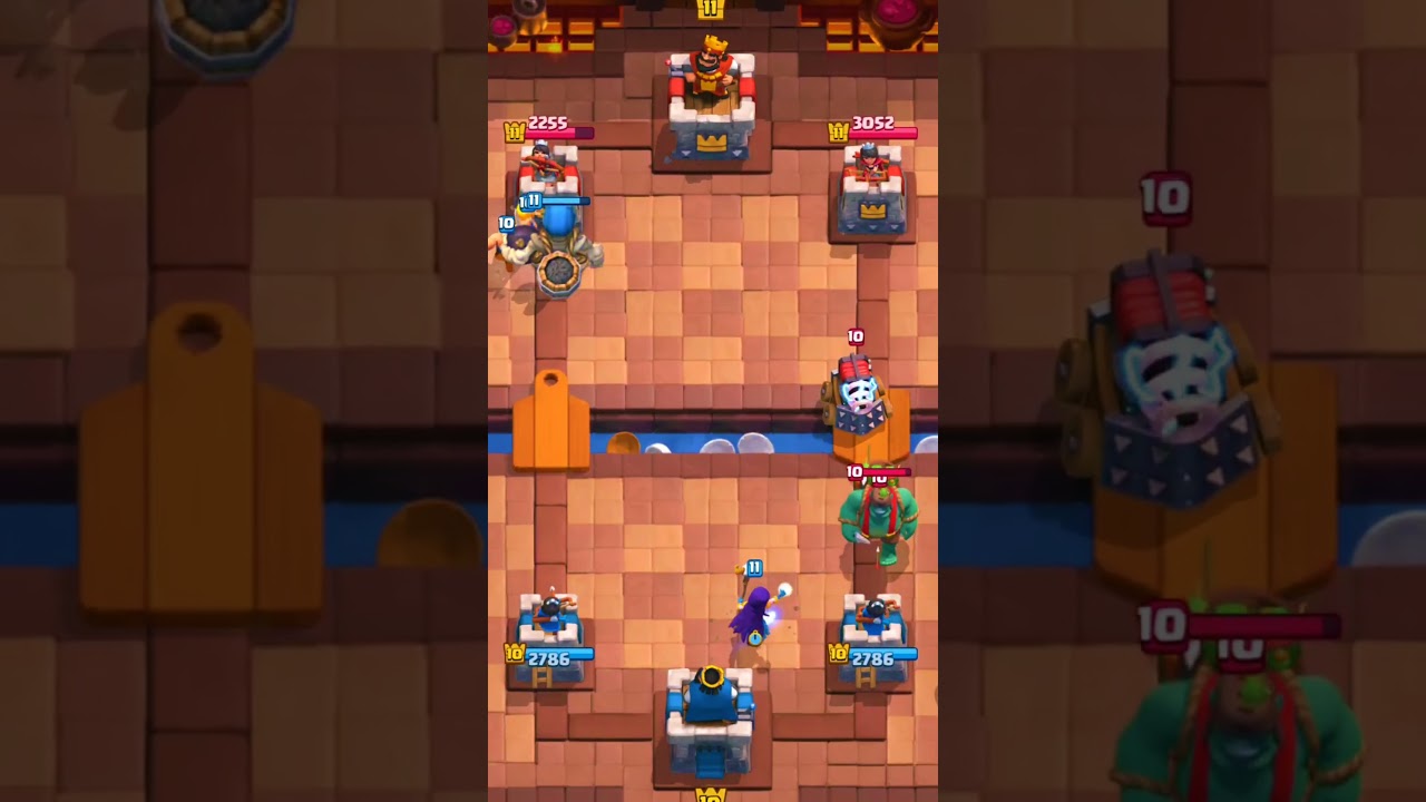 If giant roar😰 #clashroyale #giantskeleton