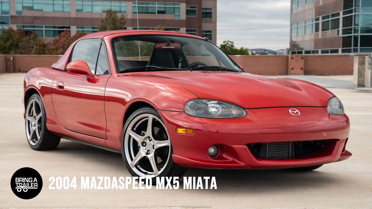 No Reserve: 19k-Mile 2004 Mazda Mazdaspeed MX-5 Miata for sale on