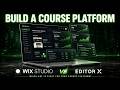 How To Build an Online Course Platform with Wix Studio &amp; Editor X (Beginner Tutorial 2026)