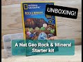 UNBOXING: Nat-Geo Rock & Mineral Starter Kit (15 Pieces)