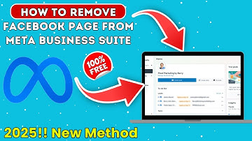 How To Remove Facebook Page From Meta Business Suite - 2025
