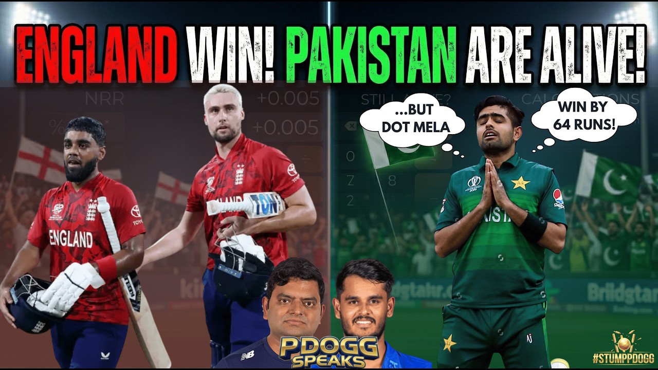 ENGLAND WIN A THRILLER! Can Pakistan Capitalize? | ENG vs NZ Review | Pdoggspeaks