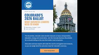 Colorado's 2026 Ballot: What Business Leaders Need to Know
