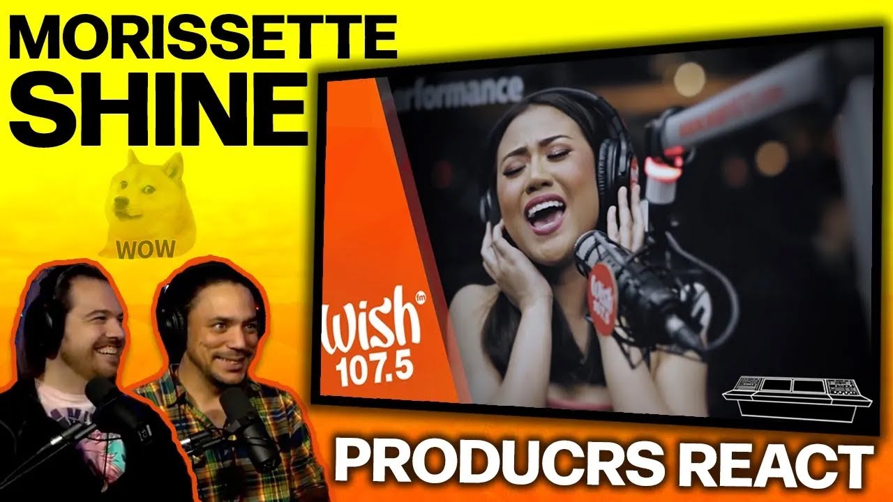 PRODUCERS REACT [ARCHIVE] - Morissette Amon Shine Wish 107.5 Bus Reaction