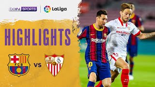 Barcelona 1-1 Sevilla | LaLiga 20/21 Match Highlights