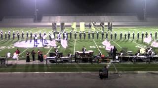 California high school marching band and colorguard san ramon, "swan
lake" central review, merced november 14, 2015
