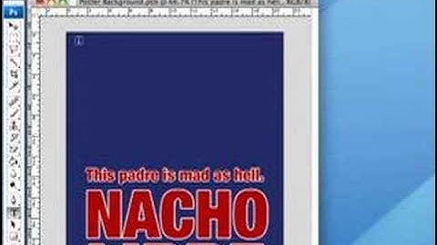 Grindhouse Poster Photoshop Tutorial (Part 2)