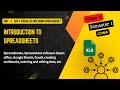 Data Visualization using Spreadsheet - Create, Save, Modify, Overview | Class 11 Semester 1 | COMA