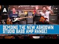 Demoing the new as.own studio bass amp range