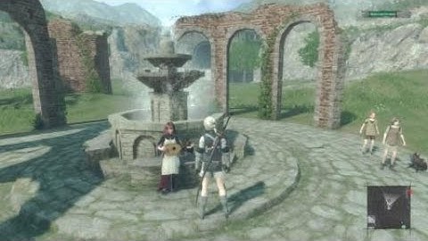 NieR Replicant Devola singing Song of the Ancients