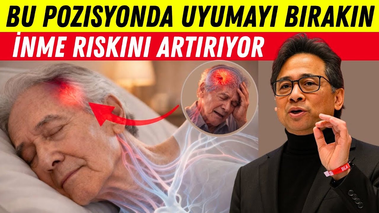 ⚠️ Kalp Cerrahı Uyarıyor: Bu Uyku Pozisyonu 60’tan Sonra Gece İnme Riskini Artırıyor