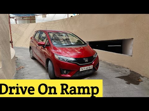 HOW TO ENTER & EXIT FROM BASEMENT PARKING|| ON INCLINED RAMP||City Car Trainers 8056256498