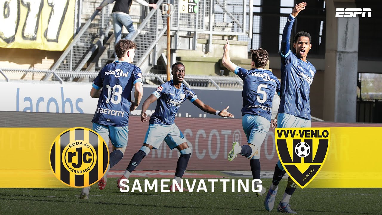 Tumultueuze Limburgse derby 2️⃣ keer gestaakt 🥵🔥 | Samenvatting Roda JC - VVV-Venlo