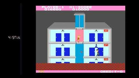 Elevator Action (Arcade Version) Old Speedrun In 11:54