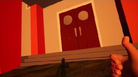 Hello Neighbor Momo Picture Easter Egg And Unreal Engine Missing Script Out Of Bounds Gameplay