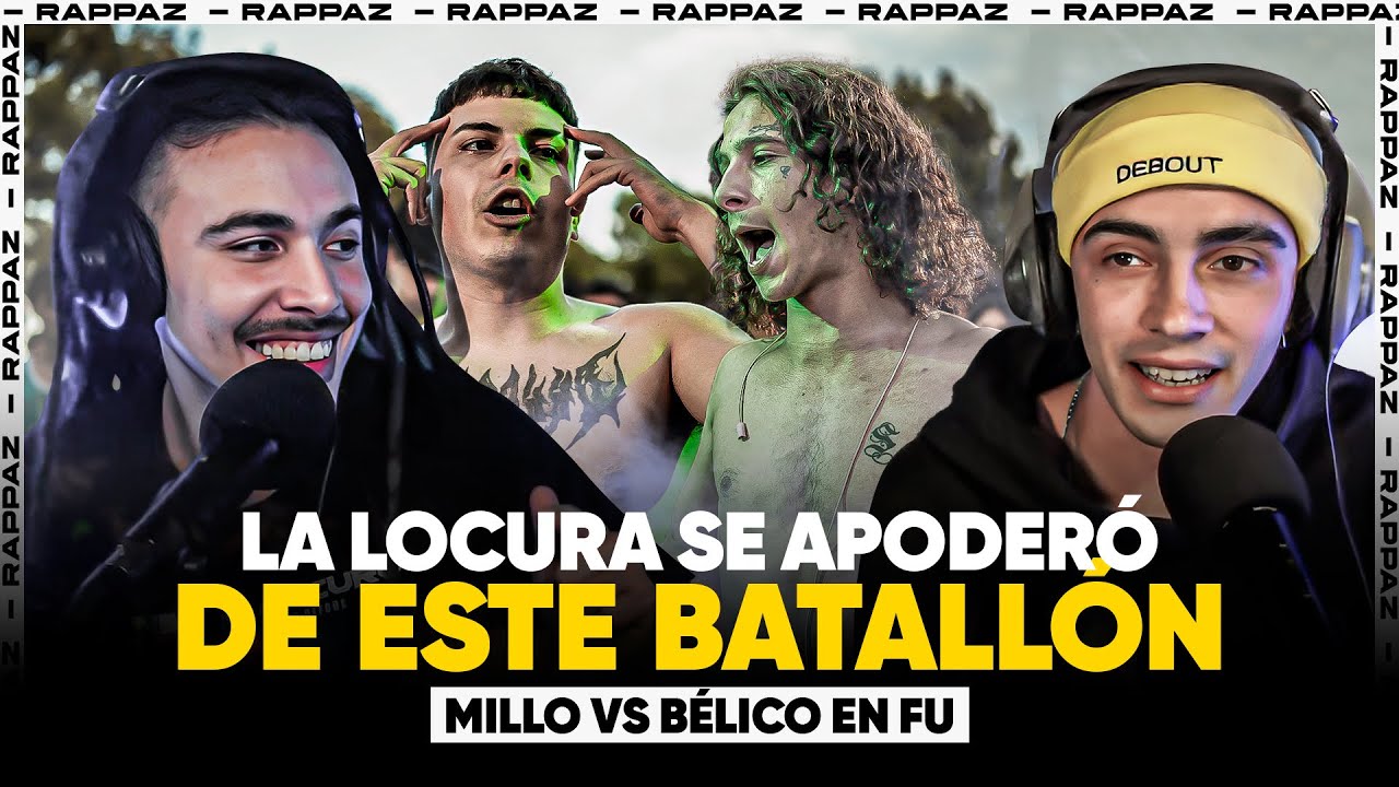 💥BATALLA CON MUCHA ACTITUD - MILLO VS BELICO🤯🔥 UNA LOCURA😱REACCION NAIKY Y WOLTY