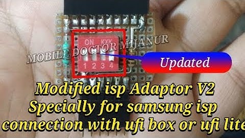 Modified Isp Adaptor v2 coming | specially for samsung & others